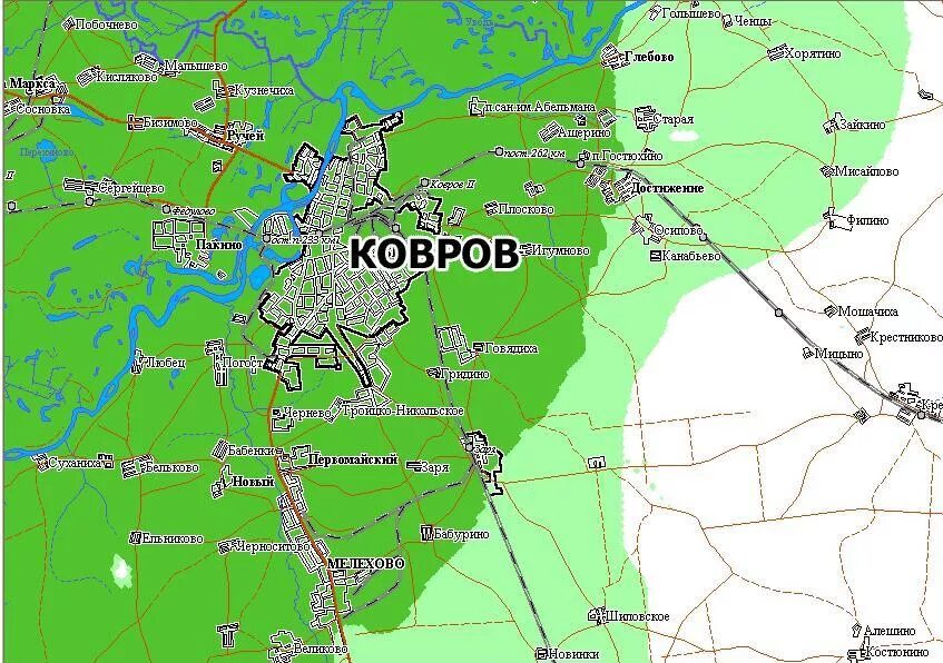 Город ковров Владимирской области на карте. Ковров город на карте. Г ковров Владимирская область на карте. Карта города Коврова.