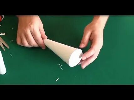 Как сделать конус из бумаги а4