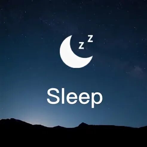 Some sleep