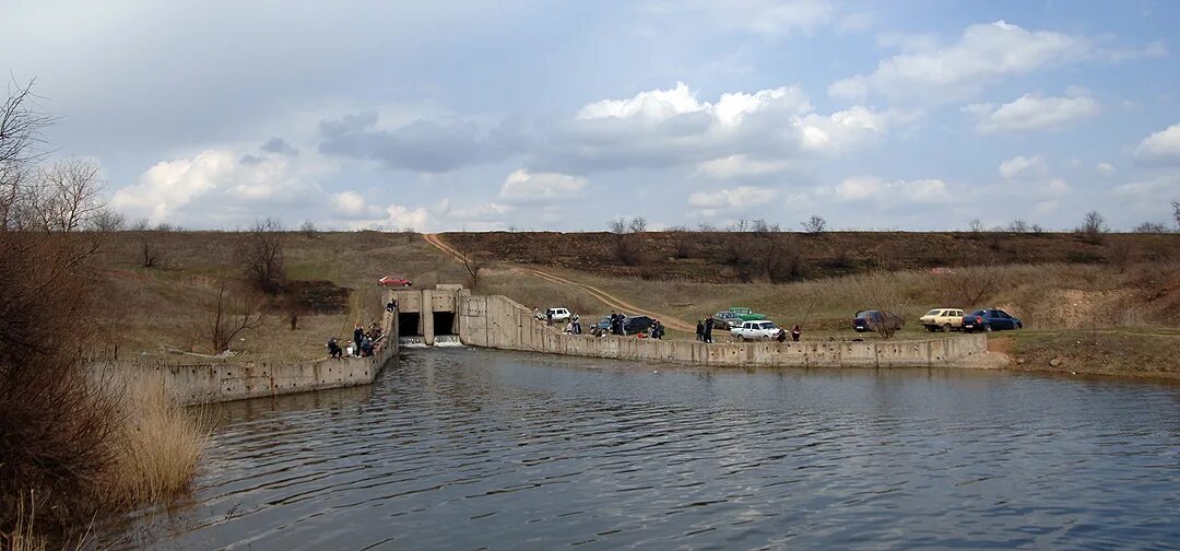 Карловское водохранилище донецкая область