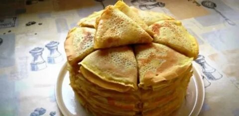 Блины без яиц и масла