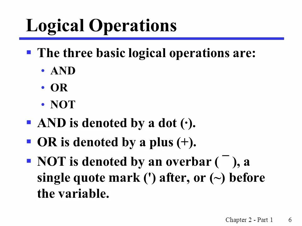 Boolean 0. Logic operations. boolean operations. logical operators. logic operations not.