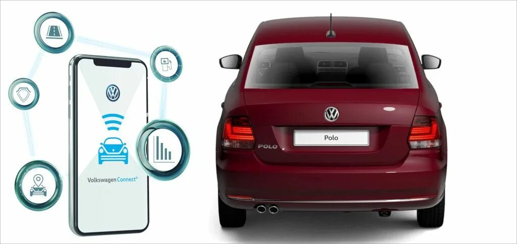 Volkswagen connect. Фольксваген поло Коннект. Фольсваген поло Коннет. VW Polo connect. Модуль Коннект Фольксваген.