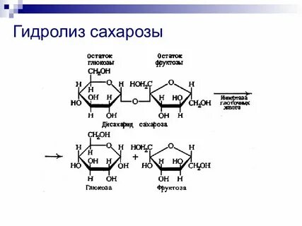 При гидролизе сахарозы получили 540 г