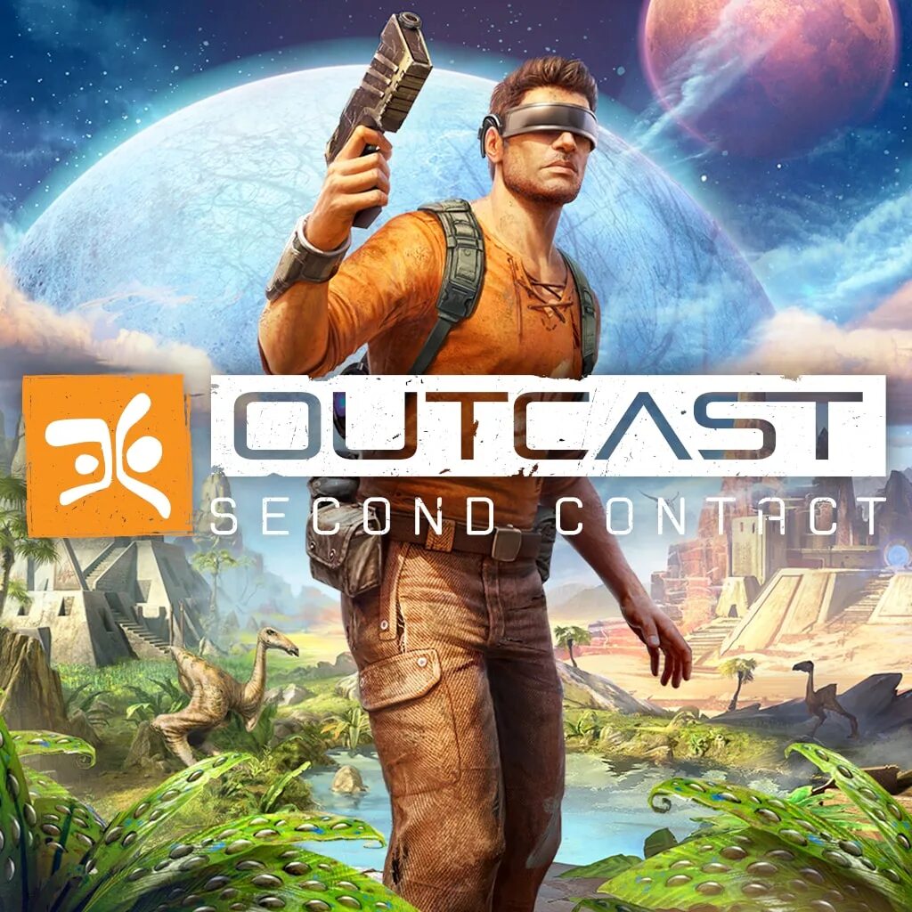 Outcast игра 2024. Outcast игра. Outcast: second contact. Contact игра. Outcast компьютерная игра 2017.
