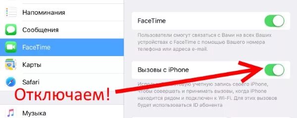 Как отключить функцию 2. Как отключить вызов на айфоне. Запрет на входящие звонки айфон. Отключить синхронизацию на айфоне. Как отключить звонки на айфоне.