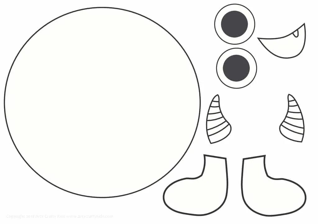 Обезьянка аппликация для детей. Трафареты для аппликаций. Сумочка раскраска для детей. Craft template. Заготовки для поделок с детьми.