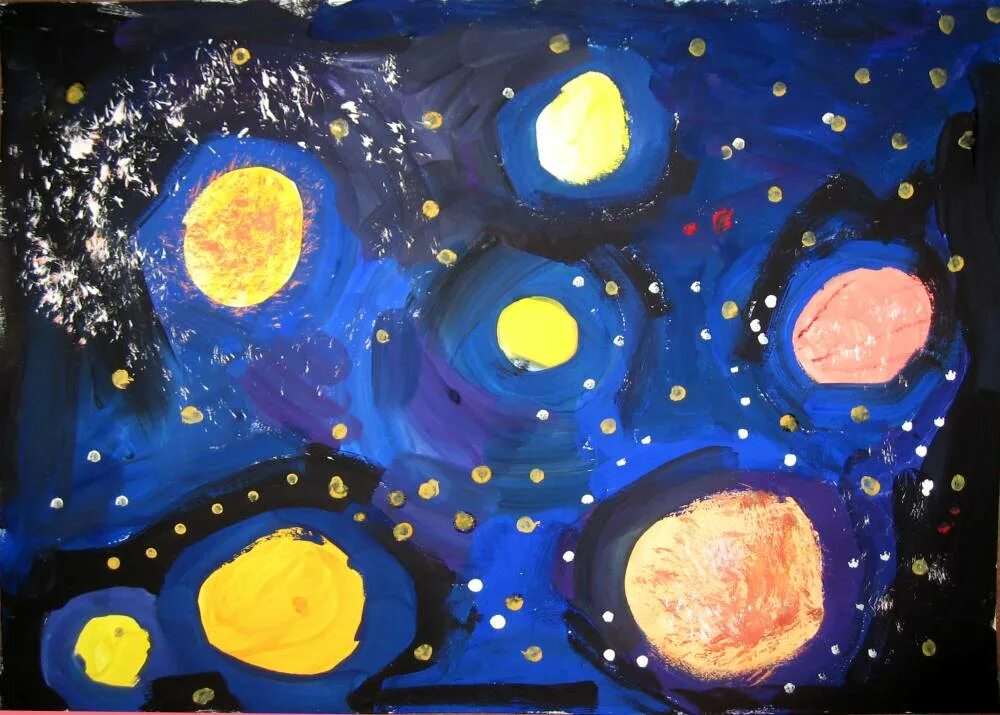 Мастер класс рисуем космос. Рисунок на тему космос. Рисование космос. Мастер класс рисование космос для детей. Космос красками для детей.