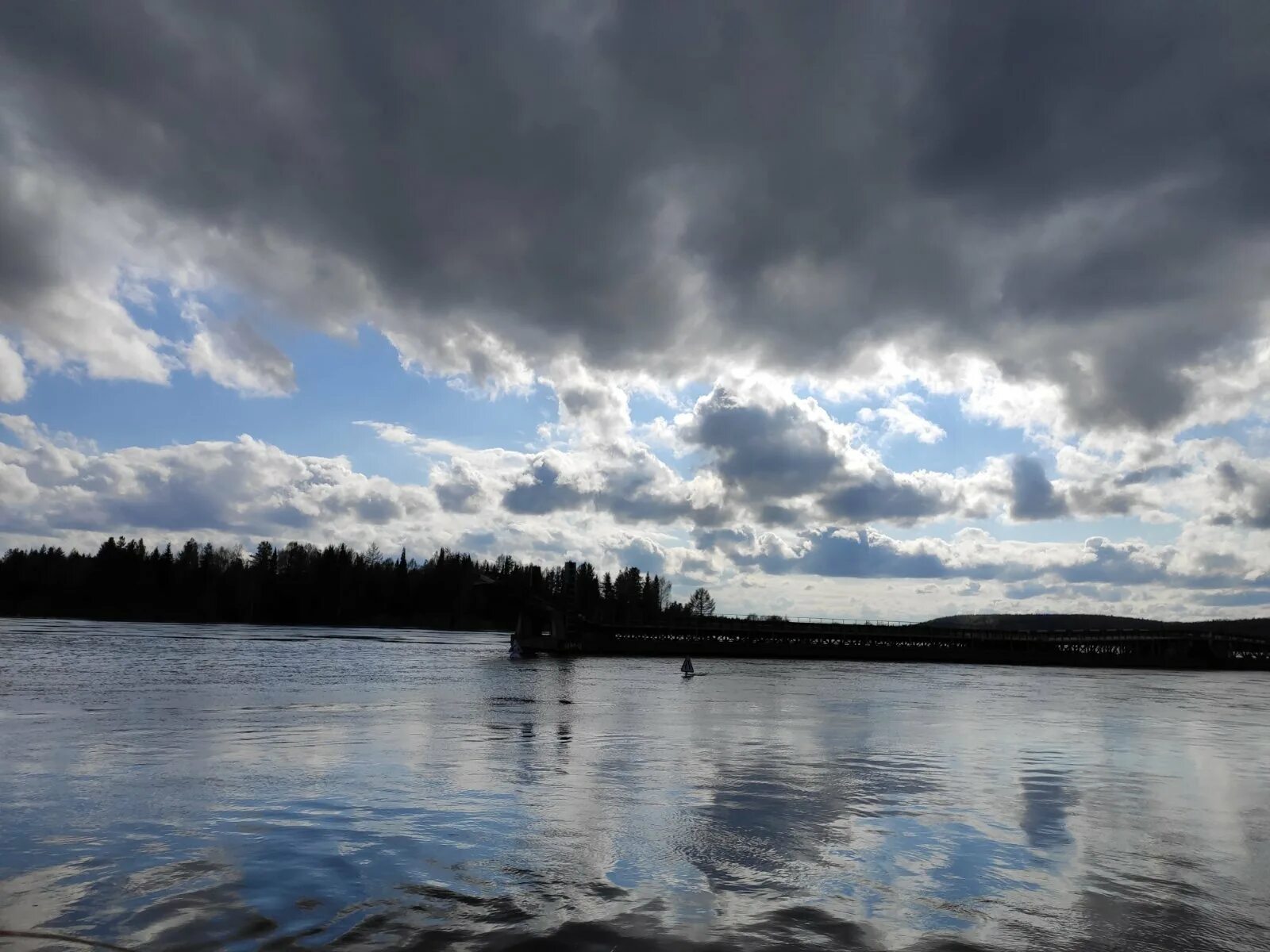 Вода в вычегде