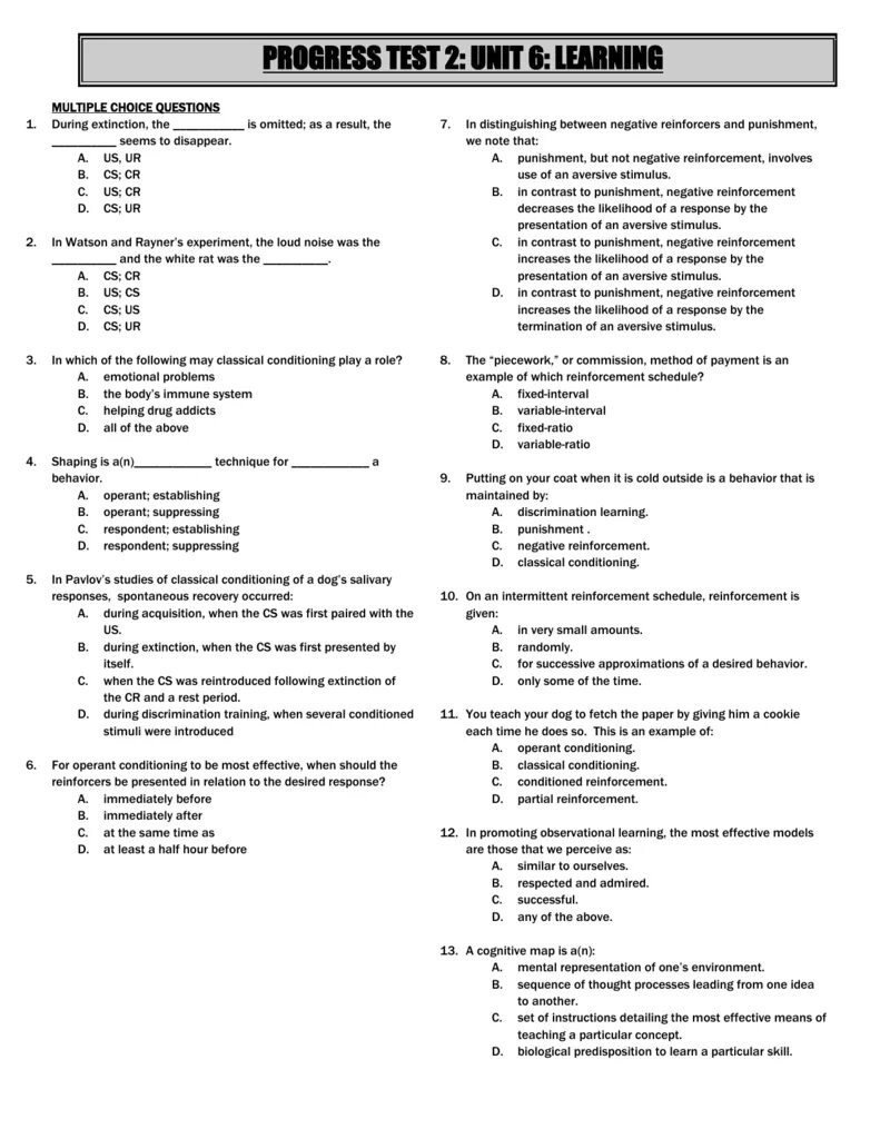 Progress test unit 7 7 класс ответы