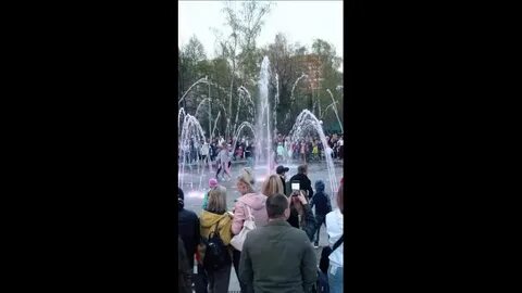 Открытие фонтана в новосибирске