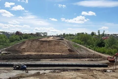 Первостепенное внимание приобретает строительство дороги в новом