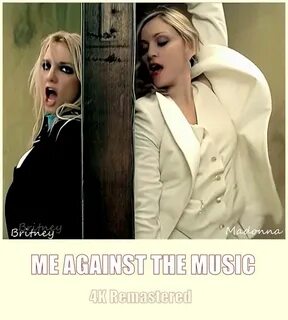 Britney me against the music
