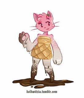 The cream kitty