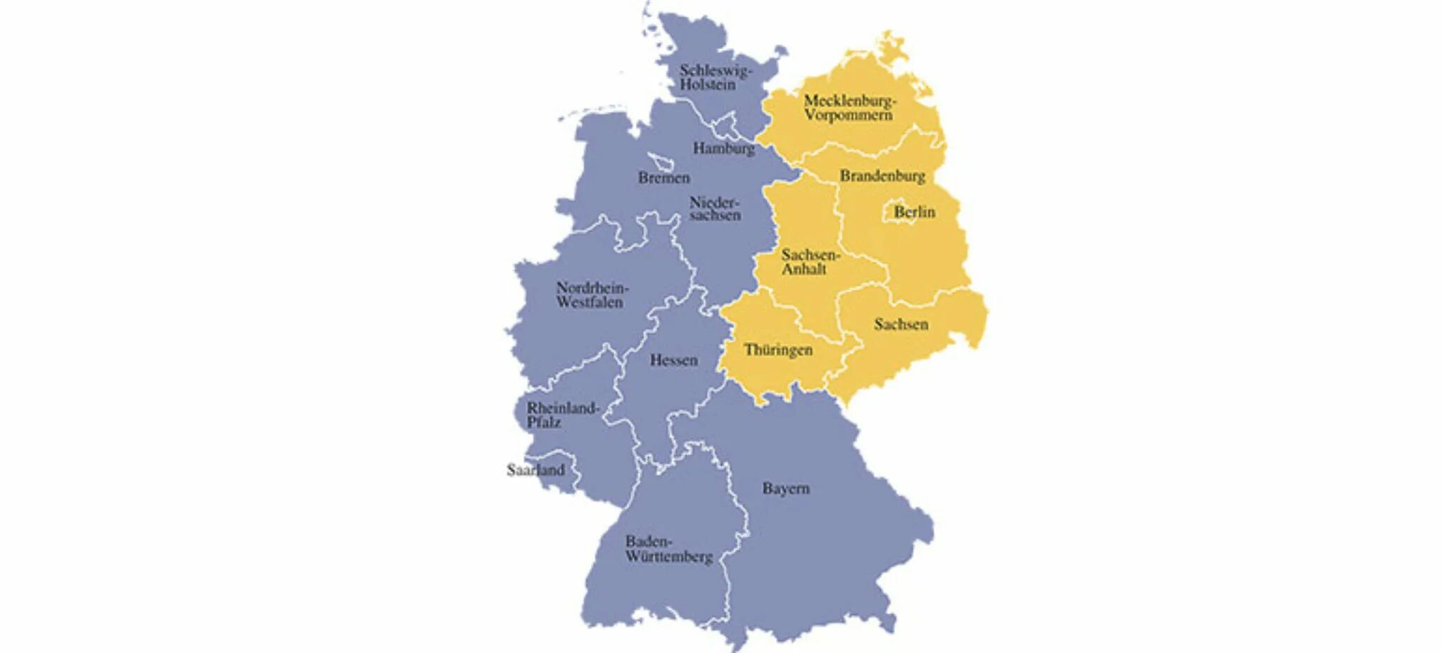 Федерация 16 земель. Карта Германии 16 земель. Карта Германии с 16 федеральными землями. 16 Федеральных земель Германии. Земли Германии на карте.