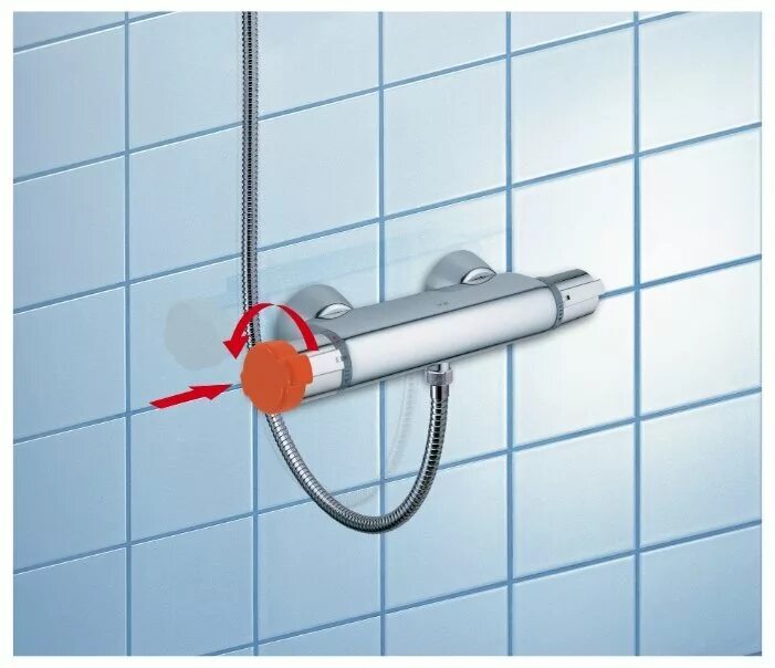 Смеситель для душа Grohe Grohtherm 2000. Смеситель Grohe Grohtherm 2000 Special Центральный с универсальным термостатом. Grohe Grohtherm 2000 Special 34205000. 120234 Grohe. Терморегулятор для бака для душа