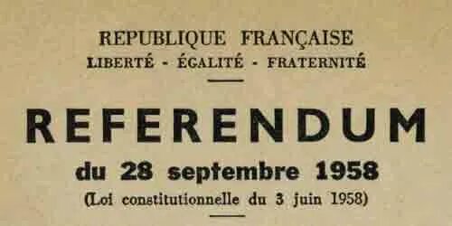 Конституция франции 1958 года. Конституция 1958 г Франция. Французская Конституция 1958 года. Референдум во Франции 1958. Конституция 1958 года во Франции.