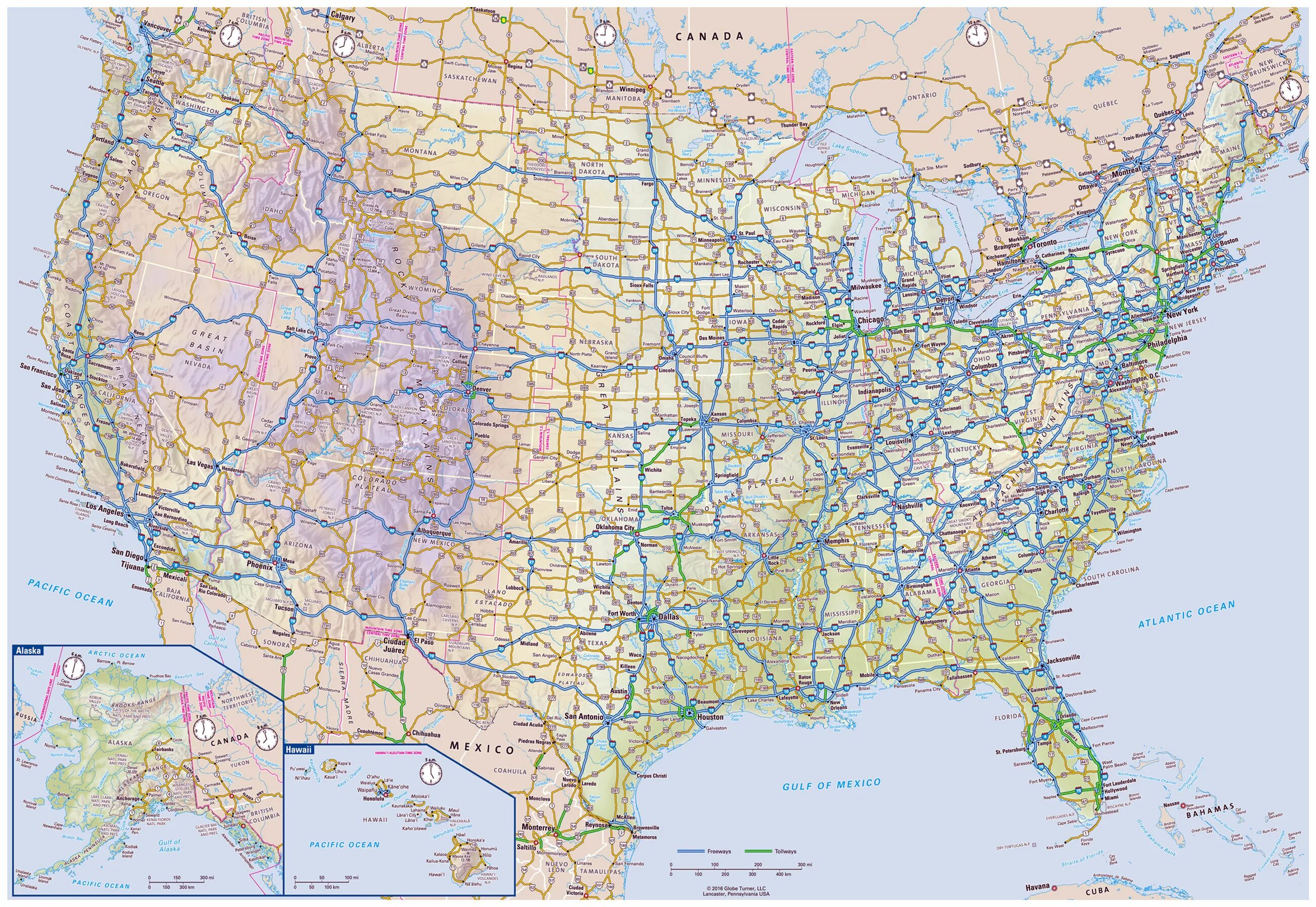 Купить автомобильные карты. Карта железных дорог США. Карат автомагистралей США. Карта автомобильных дорог США. Карта автомагистралей США.