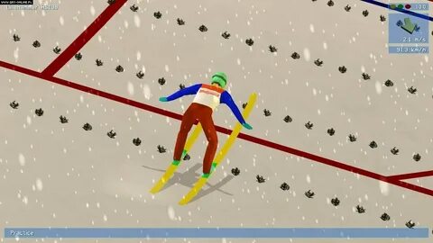 Лыжи прыжки игры