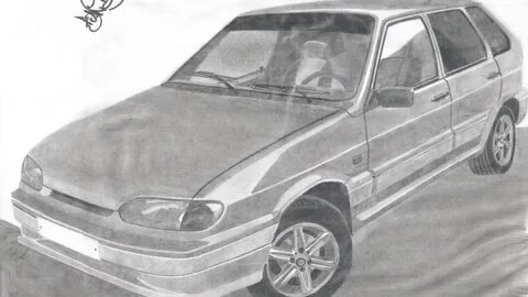 Раскраска машина 14