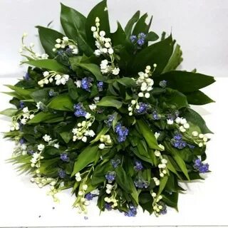 Васильки ландыши