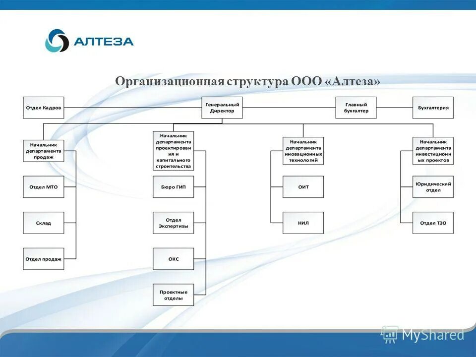 Создание структуры программы. Создание структуры программы