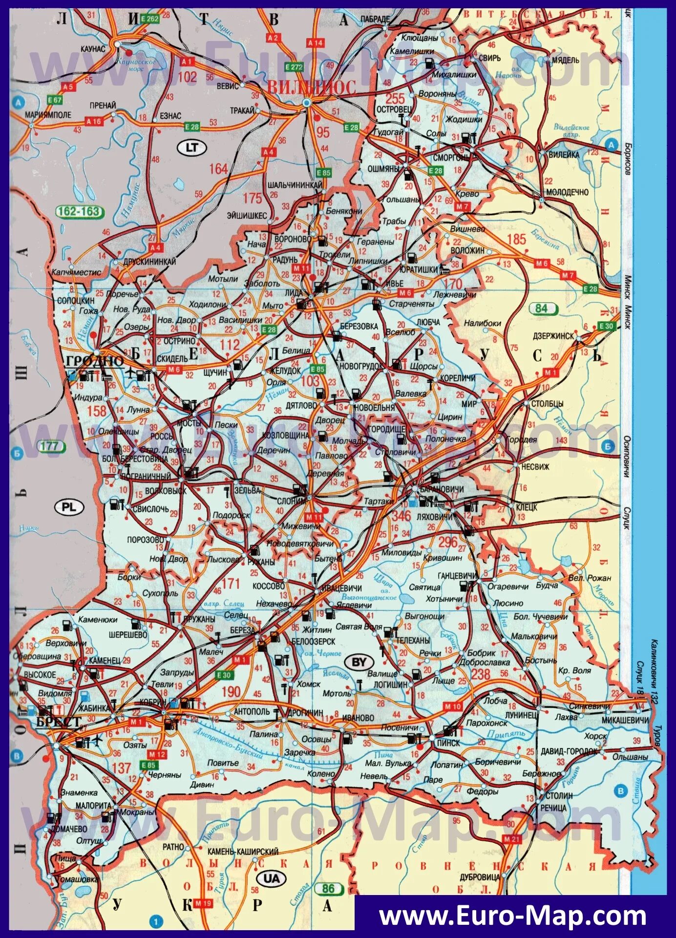 Карта гродненского района. Карта автодорог Гродненской области подробная. Карта Гродненской области. Гродненская область на карте Белоруссии. Карта Гродненской области подробная.