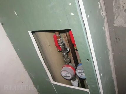 Закрыть трубы в ванной гипсокартоном