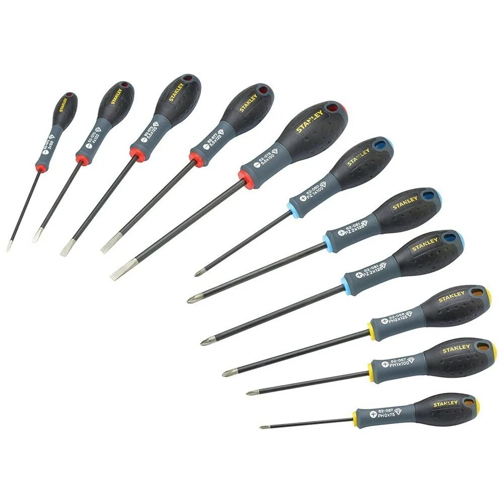 Набор отверток patriot ssp-10. Комплект отверток stanley. Набор отверток king tony 9-31124mrv. Набор отверток ,бит и кусачек круглом футляре в фамилии. Набор отверток rexant.