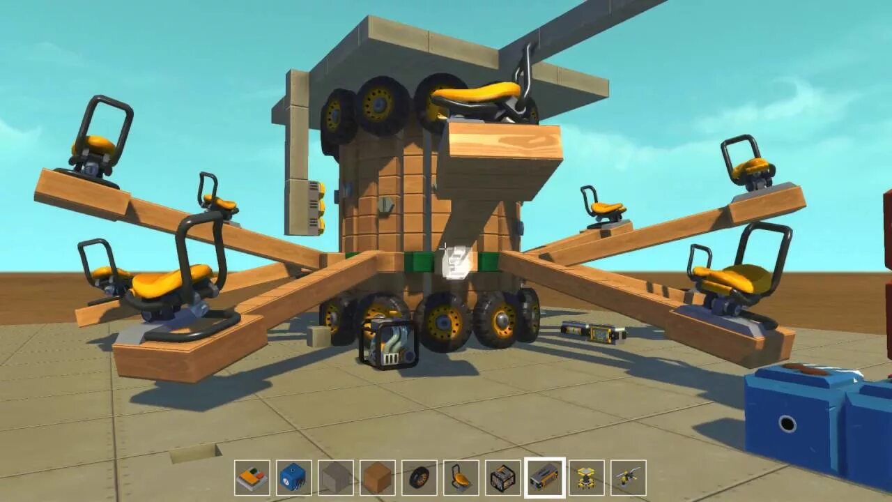 Scrap mechanic боты. Лесопилочная машина скрап механик. телескопический погрузчик скрап механик. скрап механик машина фарм. haybot scrap mechanic.