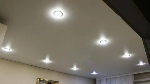 Точечные светильники для натяжных потолков какие лучше