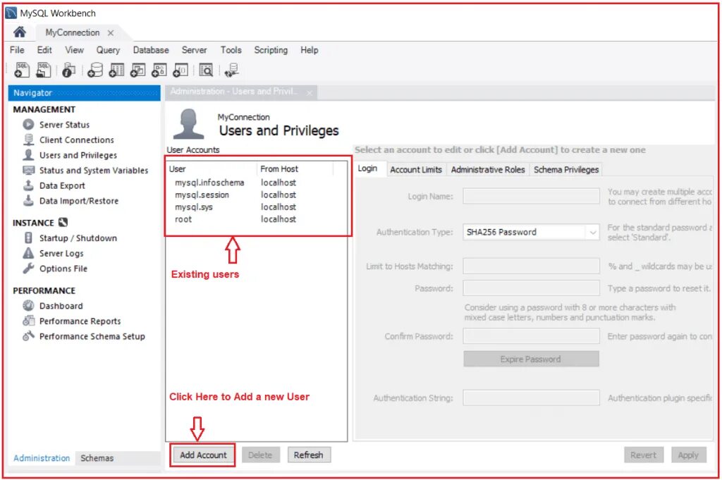 Case-средство MYSQL workbench. Create user MYSQL. Пользователи MYSQL. Пароль для MYSQL workbench.