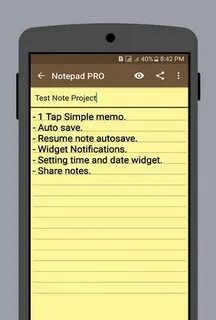 Notes андроид