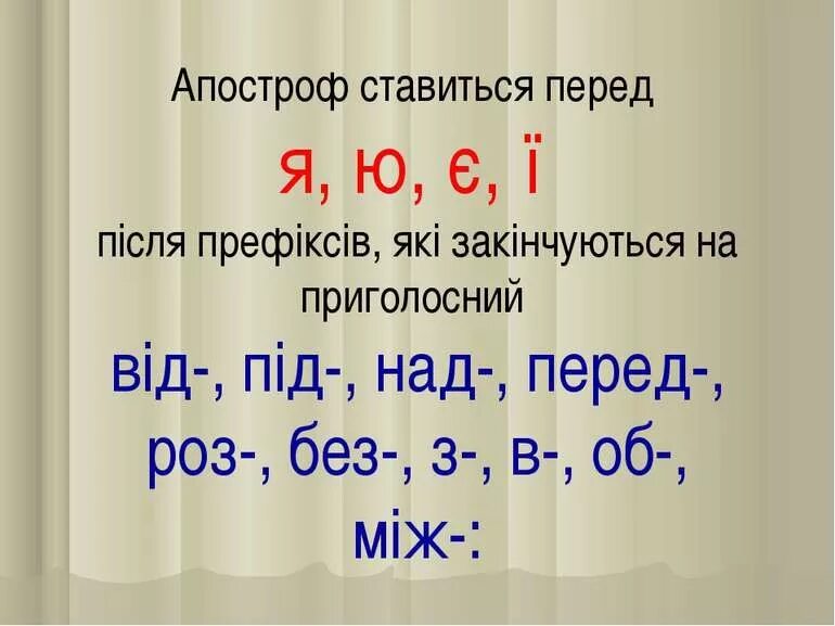 Апостроф. Апостроф після префіксів. Апостроф в украинском языке правило. Правила вживання Апострофа.