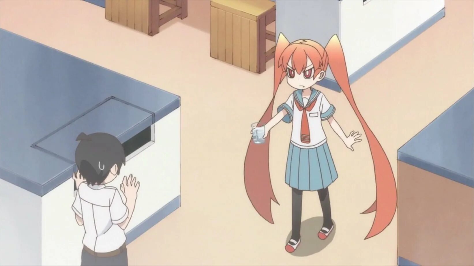 неуклюжая уэно 18. невезучая уэно. неуклюжая уэно / ueno-san wa bukiyou. неуклюжая уэно. недотепа уэно.