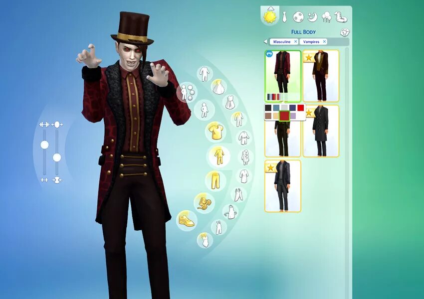 Игра симс пиратка. Костюм вампира симс 4. Симс 4 CAS вампир. SIMS 4 Vampire Dress. Симс 4 костюм Дракулы.