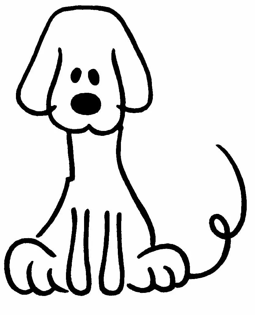 Собака рисунок. Детские рисунки собак. Рисунок собаки легкий. Собачка для рисования. Картинки собак легкие