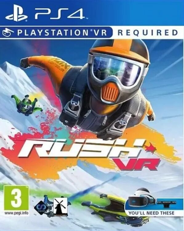 Rush vr. Rush VR игра. PS VR игры. Экстрим игра на ps4.