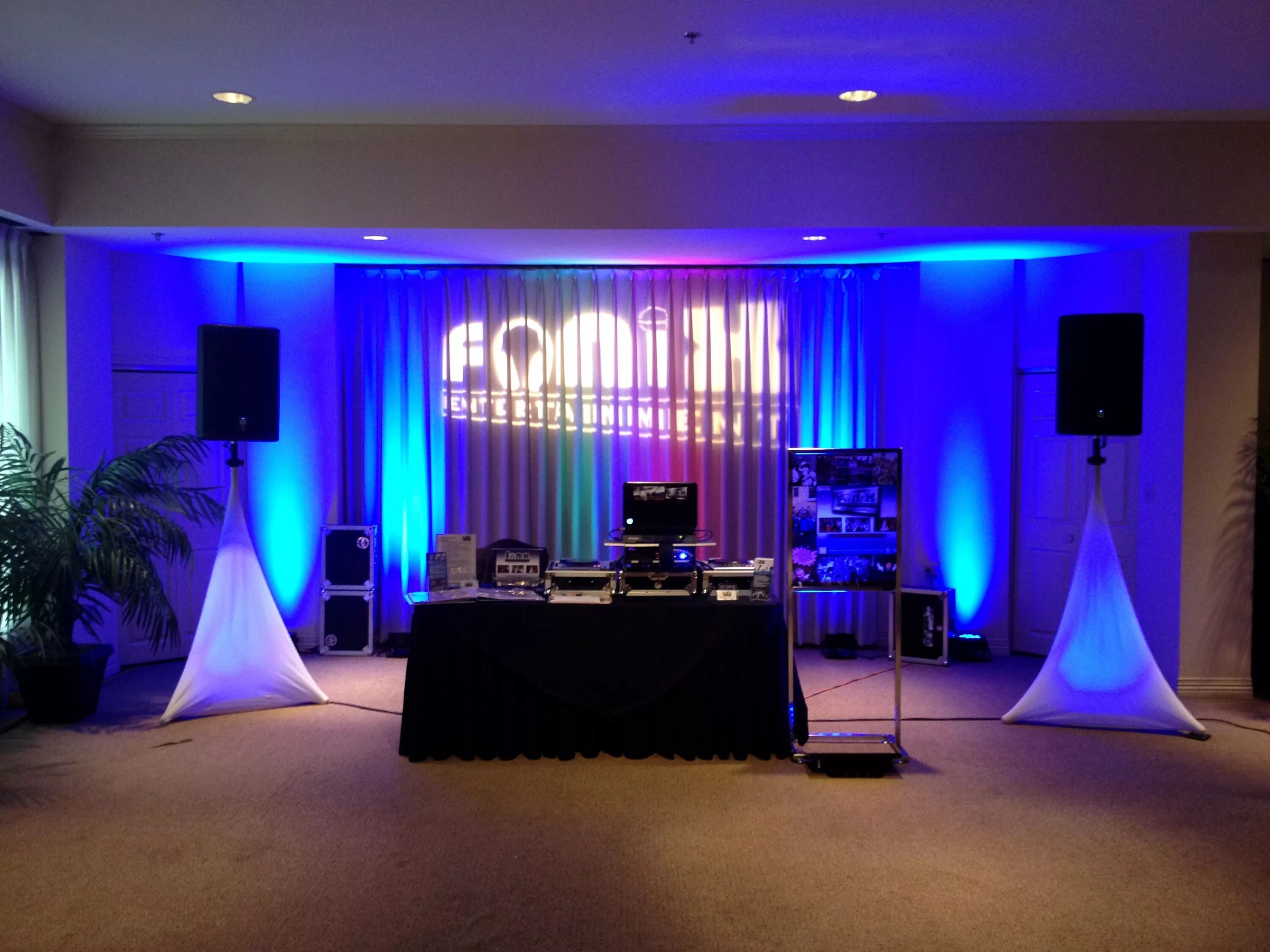 Lighting setup. Lighting setup