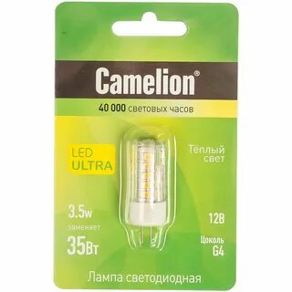 Лампа g4 camelion