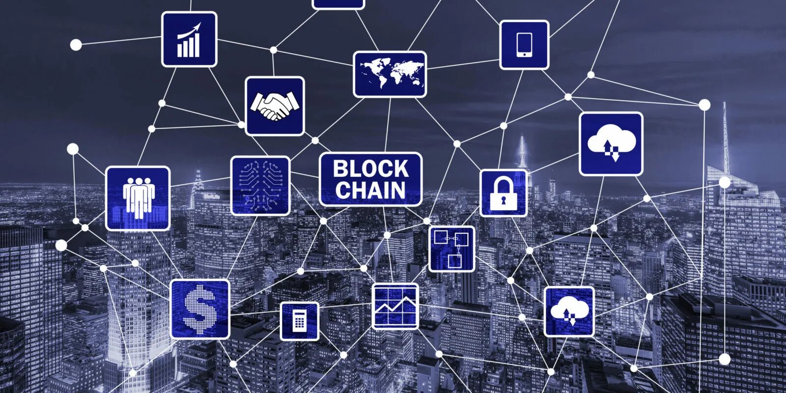 Инфографика нейросети. Block technology. Блокчейн. Сеть блоков. Blockchain технология.