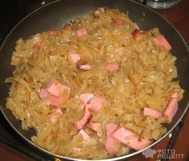 Картошка капуста колбаса