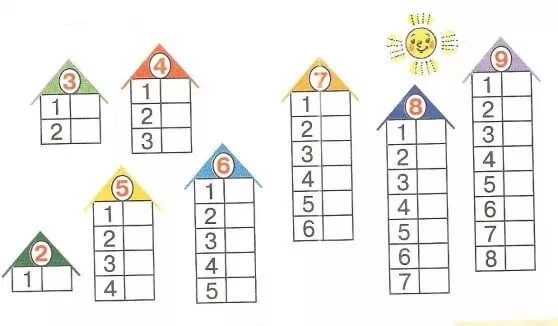 Таблица состава числа до 10 распечатать домики. Пустые домики числовой состав чисел. Домики состав чисел в пределах 10. Числовые домики состав числа до 10. Состав числа заполни домики.
