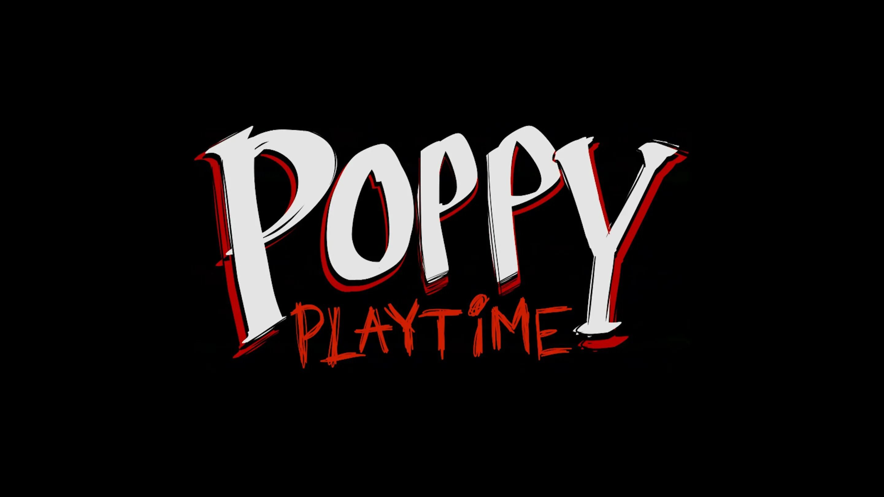 Ch time. Poppy Playtime. Poppy Playtime надпись. Poppy Playtime 2 надпись. Poppy Playtime 1.