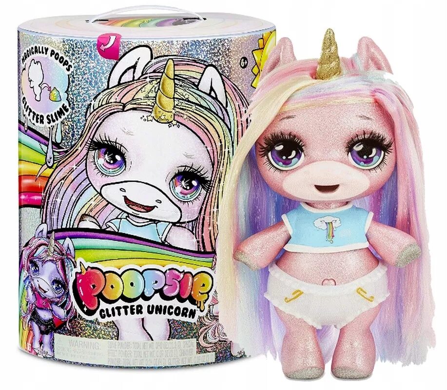 Пупси Единорог глиттер СЛАЙМ. Игровой набор mga Entertainment Poopsie glitter Unicorn 561132. Пупс единорог слайм