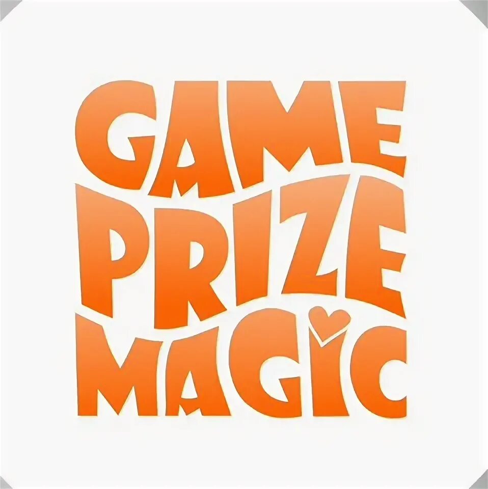 Game prize. Prize game logo.