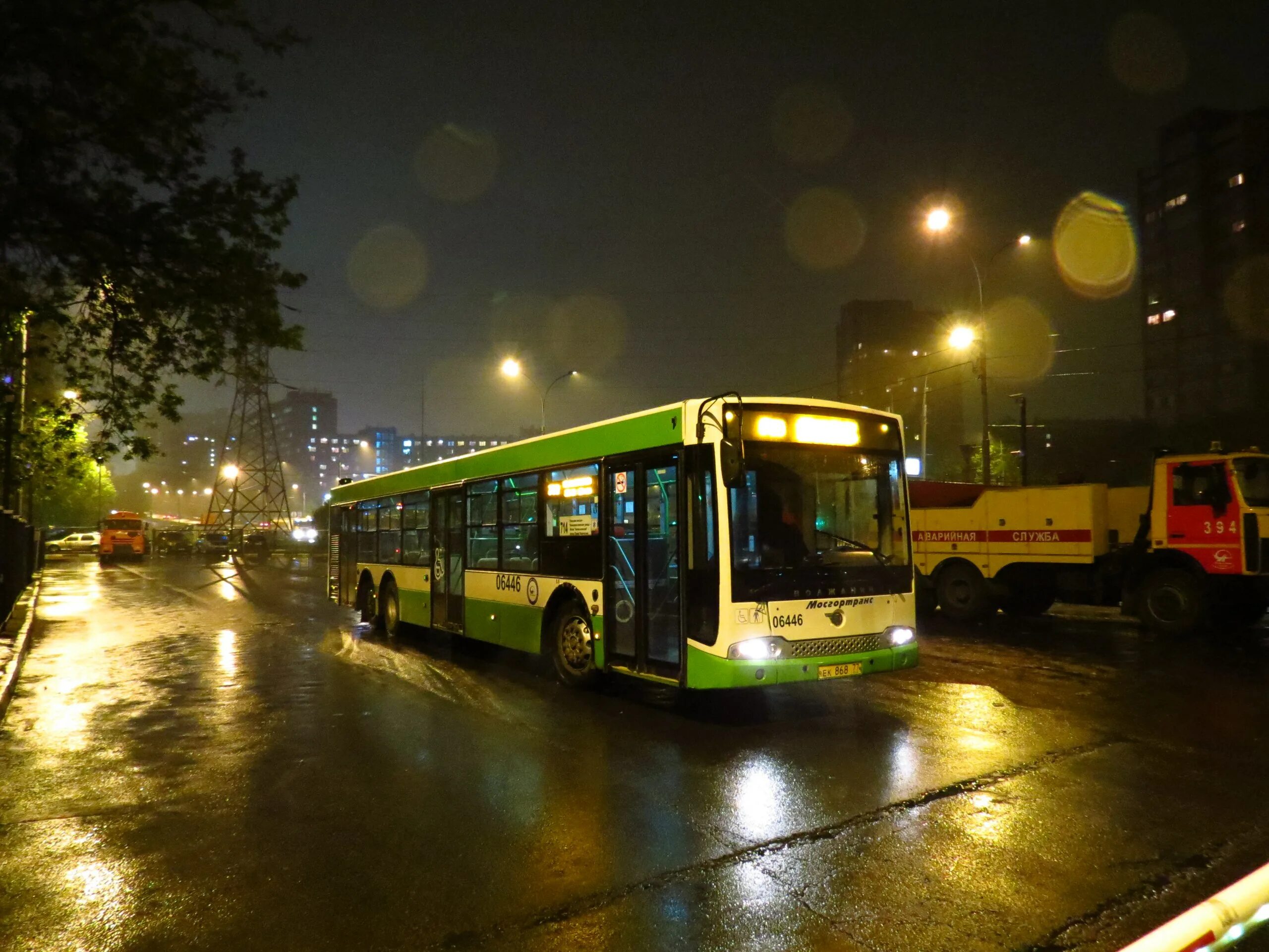 Вечерние автобусы