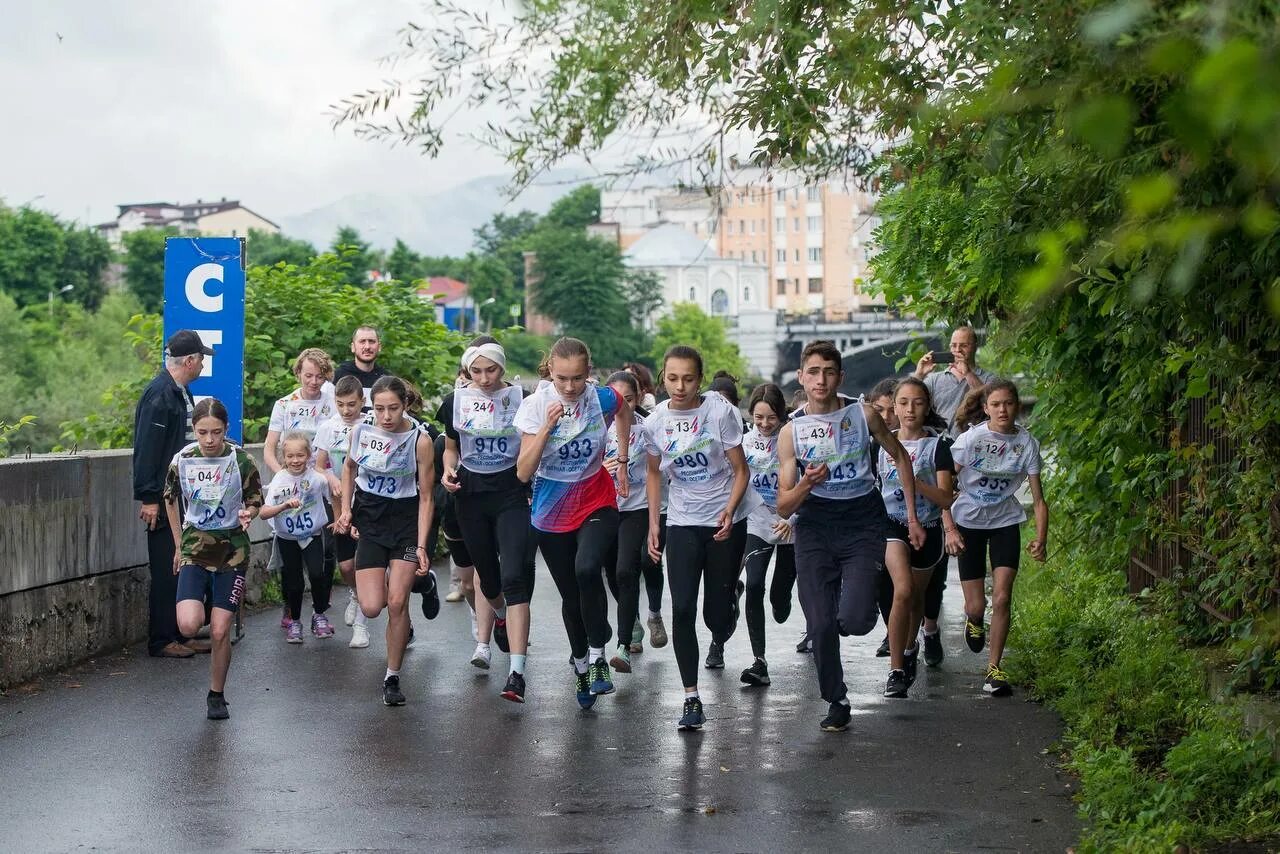 Новости осетии 15. Массовый спорт. Спорт во Владикавказе. Всероссийский Олимпийский день 2019. Город спорта.