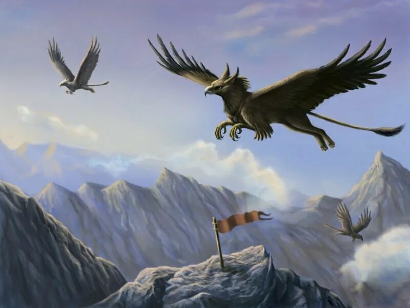 Млп грифон король. Tiny грифон. Грифон мифология. Белый грифон арт. Грифон и гиппогриф.