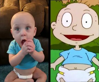 Real Life Tommy Pickles : rugrats.